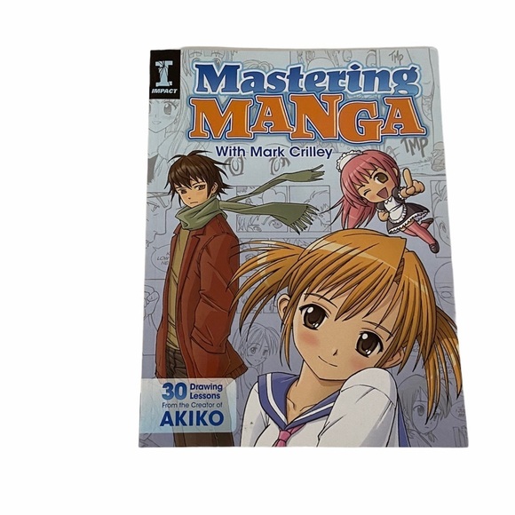 Mastering Manga with Mark Crilley 30 Drawing Lessons NEW Manga illustrations - Picture 1 of 4
